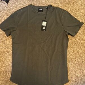 Men's cuts crew curve shirt in color slate size large NWT